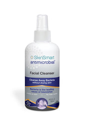 SkinSmart Antimicrobial bottle-front shows 8 oz spray for quick daily cleansing