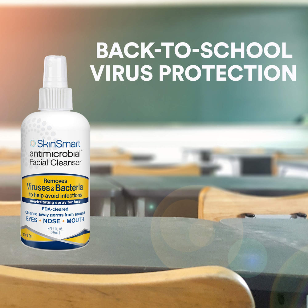 SkinSmart label highlighting hypochlorous as active ingredient