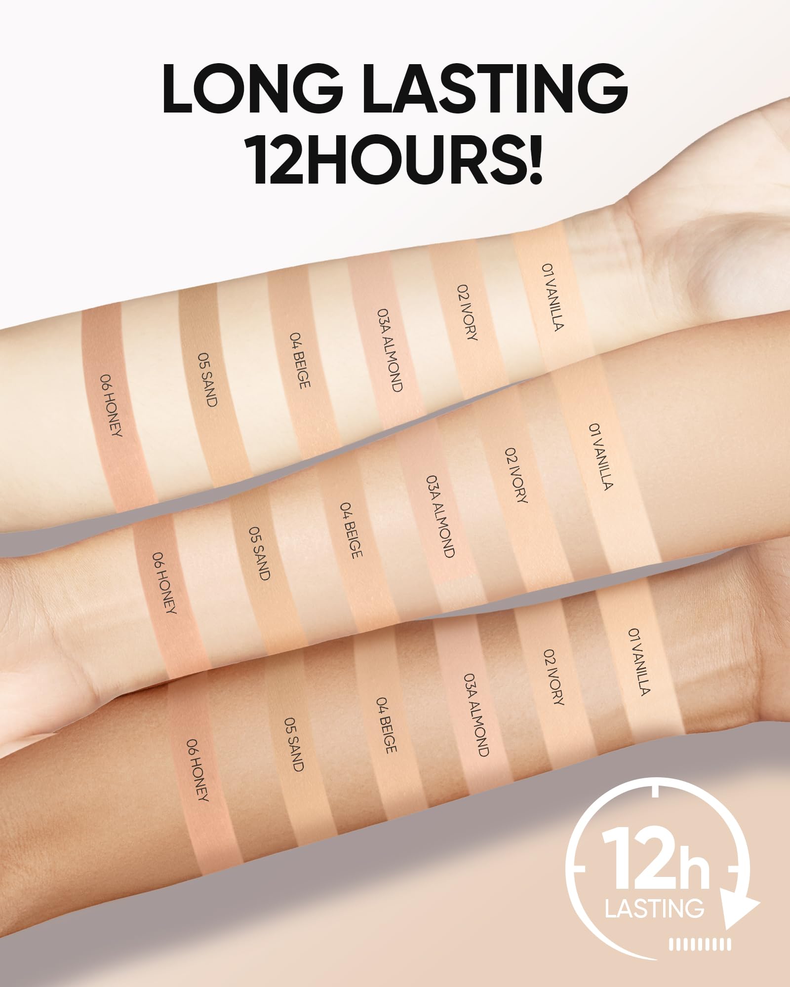 SKINTIFIC Cushion Foundation cap demonstrates sweatproof, waterproof protection for all-day confidence