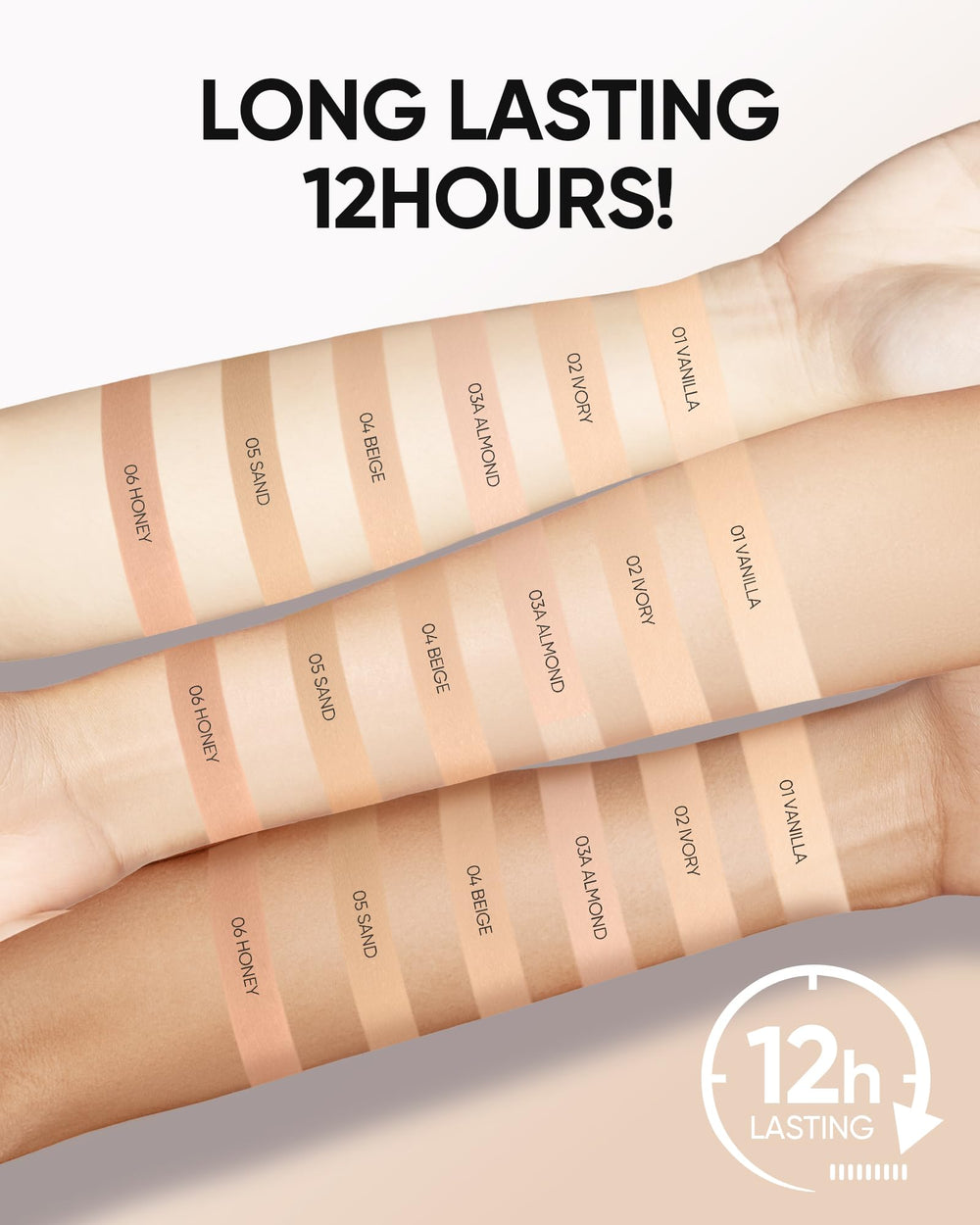 SKINTIFIC Cushion Foundation cap demonstrates sweatproof, waterproof protection for all-day confidence