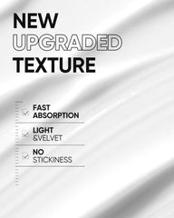 Skintific MSH Niacinamide Cream texture swirl demonstrates lightweight, non-greasy feel