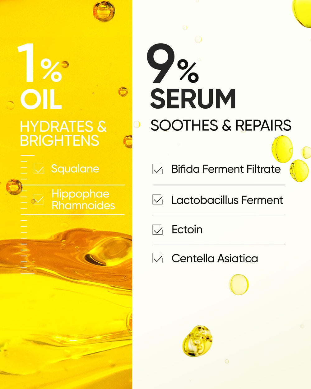 SKINTIFIC Radiance Booster Serum Spray water-based serum layer hydrates skin