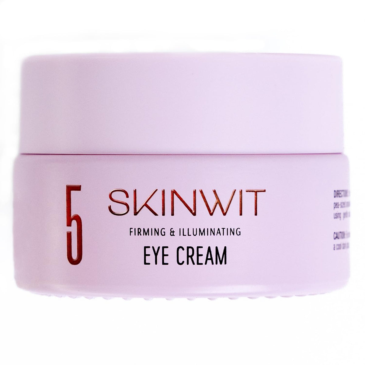 SKINWIT anti-aging eye cream bottle for daily smoothing around the eye area.