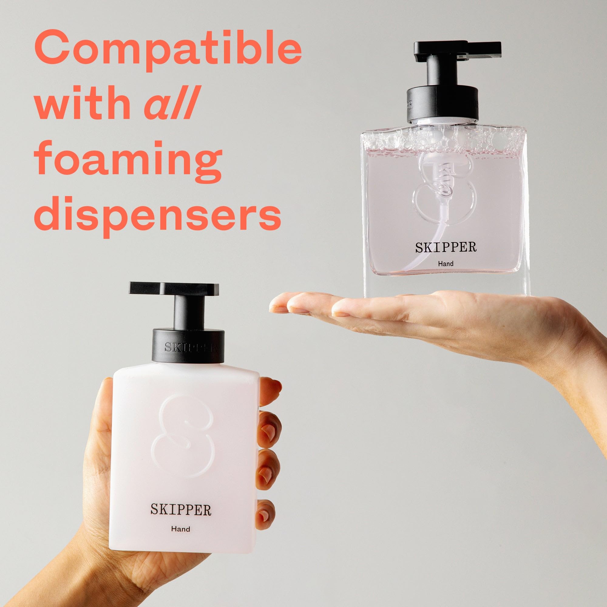 Skipper compostable packaging supporting eco-friendly refill system