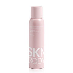 SKNBODY Hair Identifier Spray bottle closeup shows skin-safe prep for precision dermaplaning.