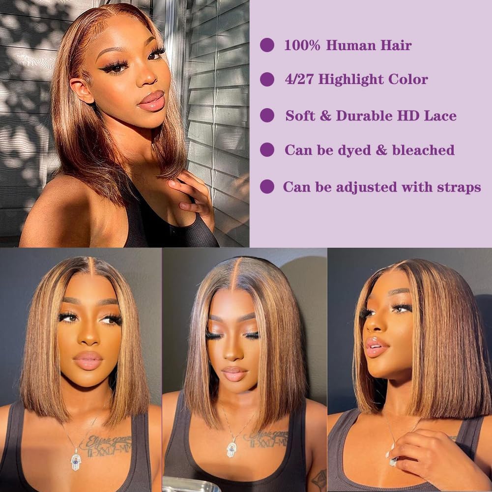 Skouty honey blonde ombre color 4/27 for vibrant everyday style