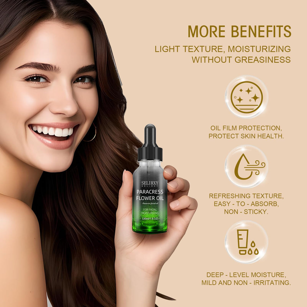 SKSOYT facial oil application for deep hydration and glow