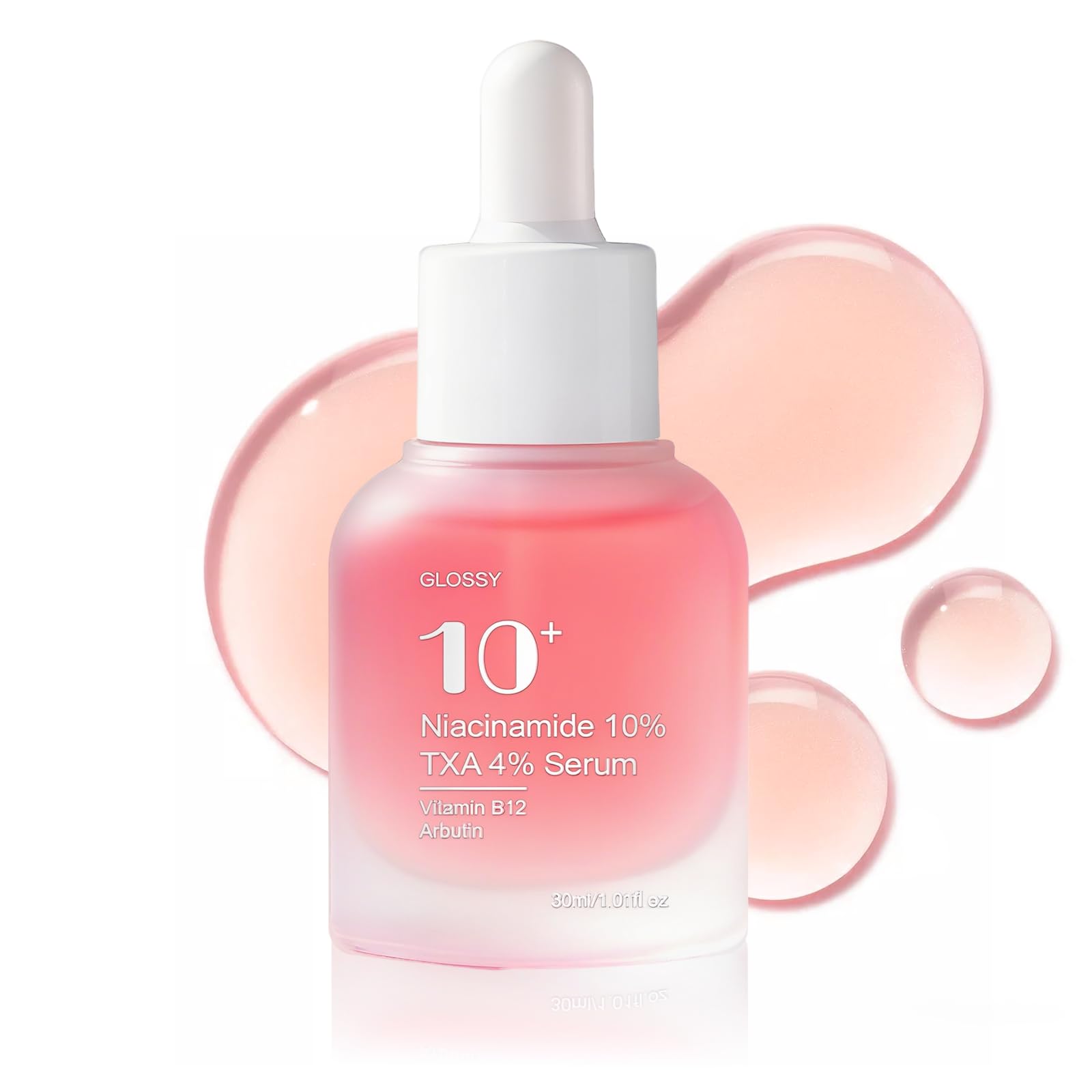 SKSOYT Niacinamide Serum bottle with dropper—brightening daily care.