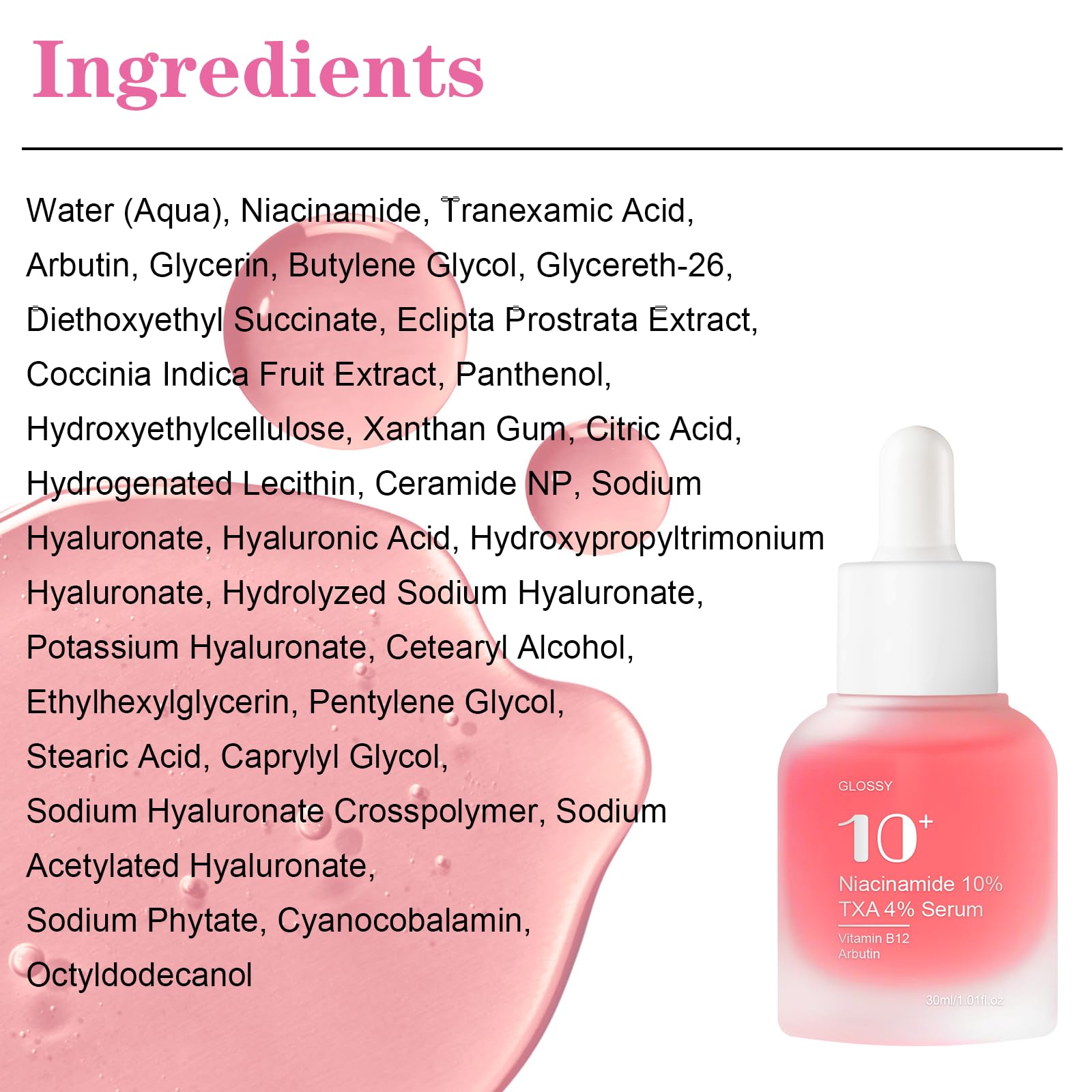 SKSOYT triple-active formula graphic—radiance and even tone potential.