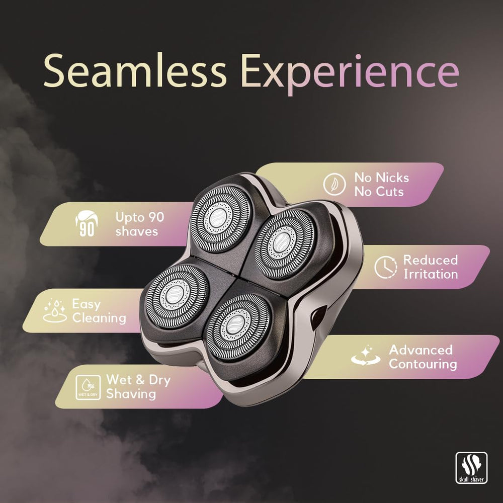 Baron PRO4 Japanese stainless steel blade up close emphasizes long-lasting performance.