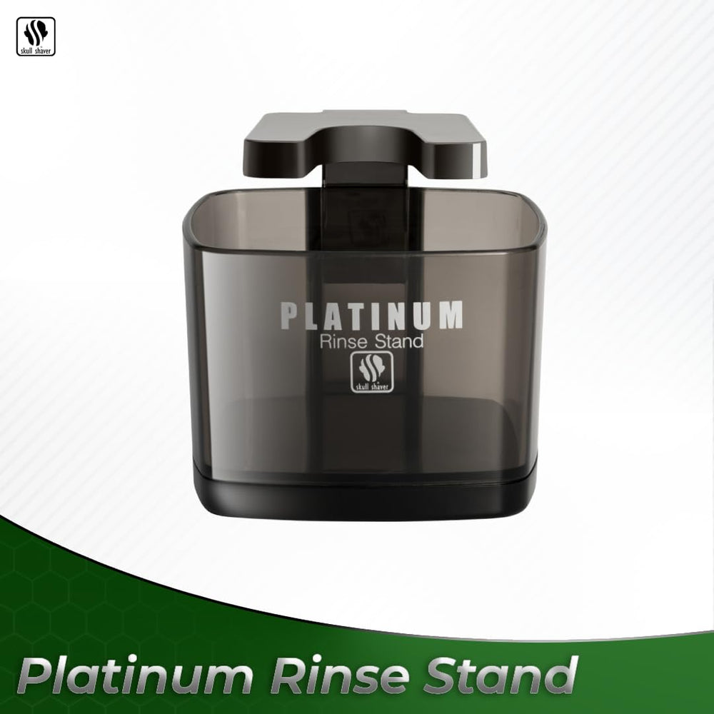Skull Shaver Platinum Rinse Stand makes a thoughtful gift for grooming enthusiasts