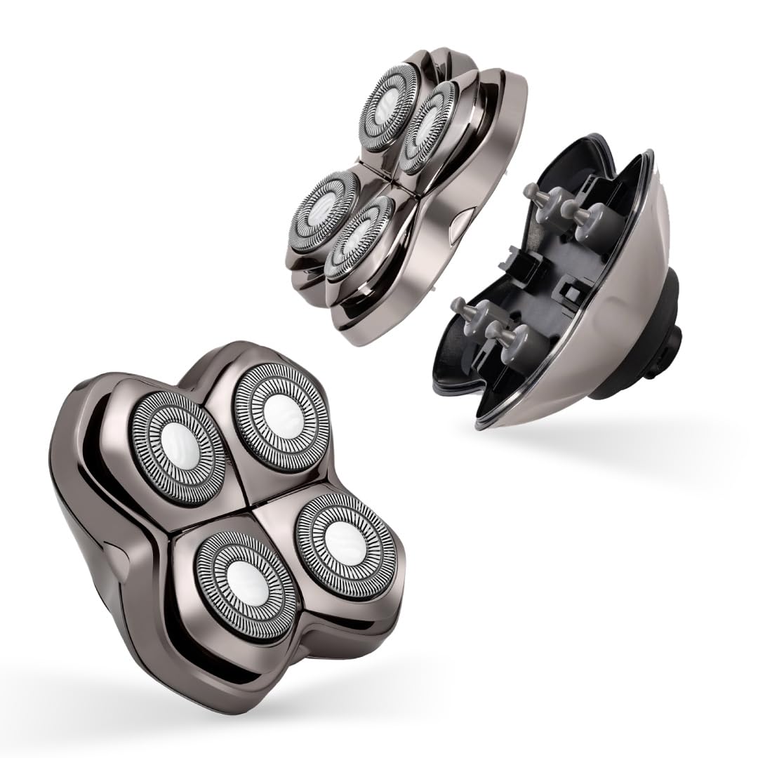 Premium quality blade design reflects Skull Shaver luxury grooming.