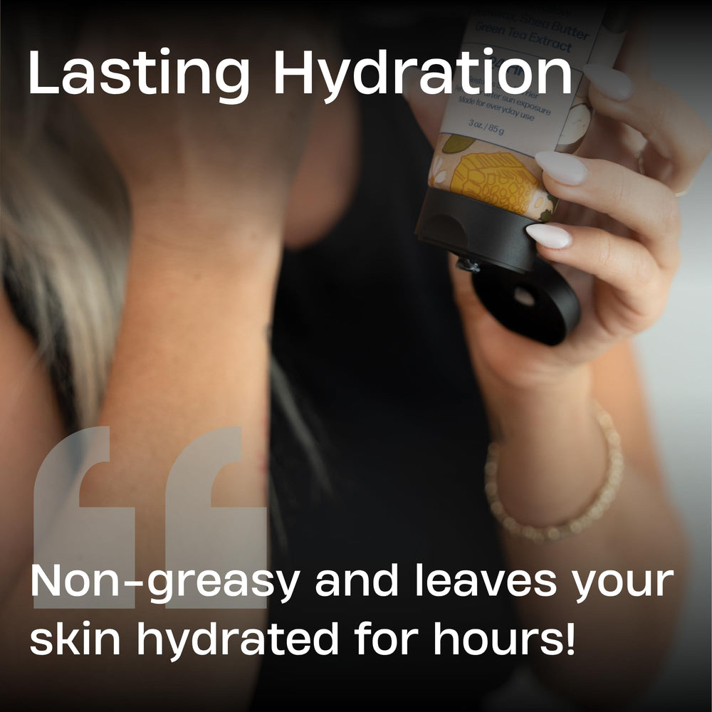 Sky and Sol Everything Cream after-sun care scene suggesting soothing hydration