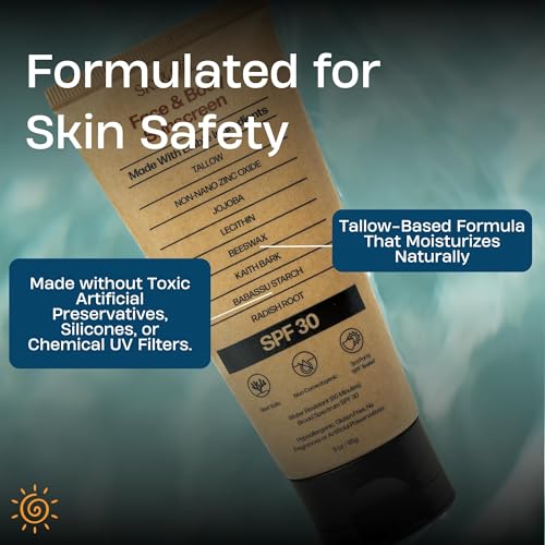 Sky and Sol fragrance-free sunscreen designed for sensitive skin daily wear.