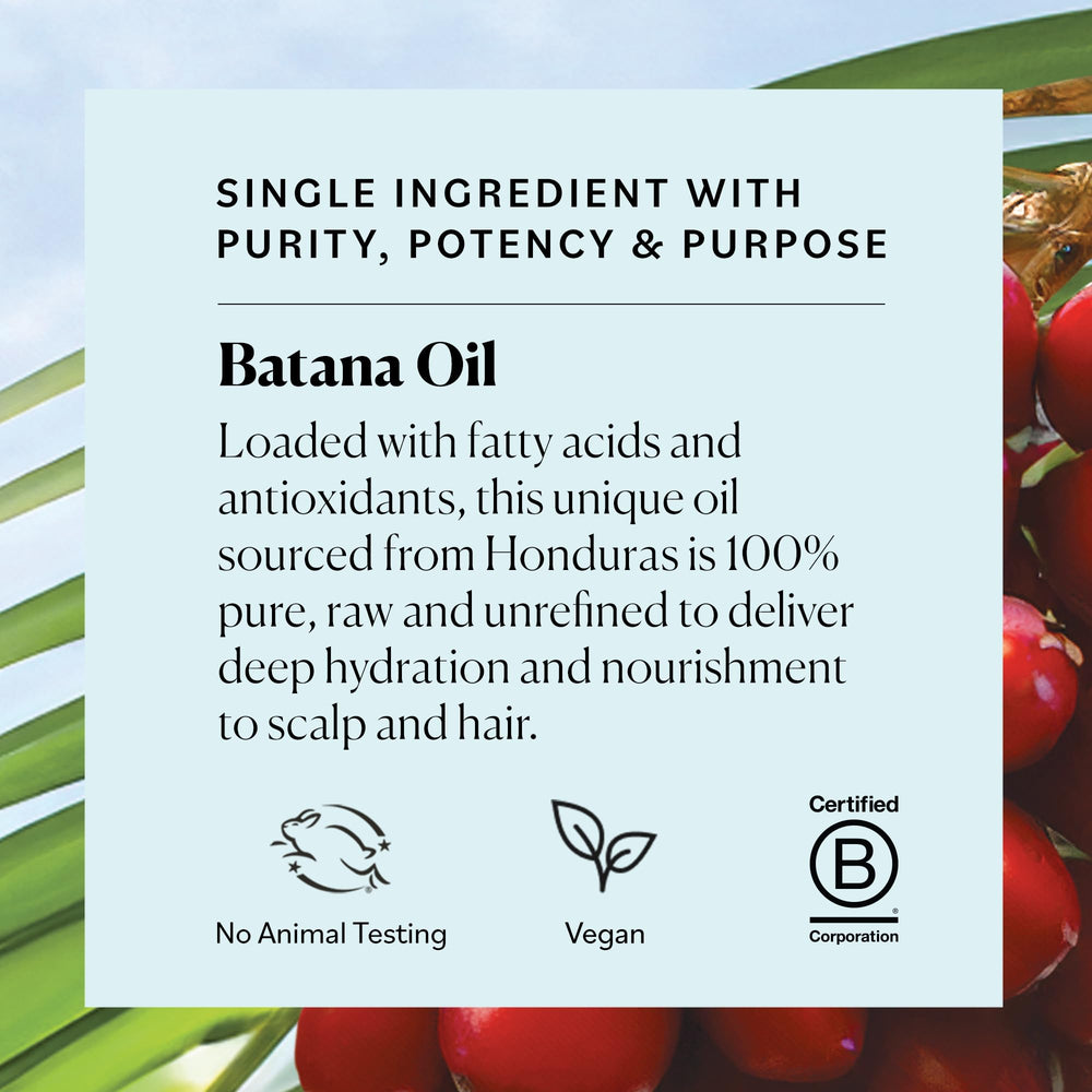 Sky Organics Batana Oil hair massage demonstrates scalp nourishment and application