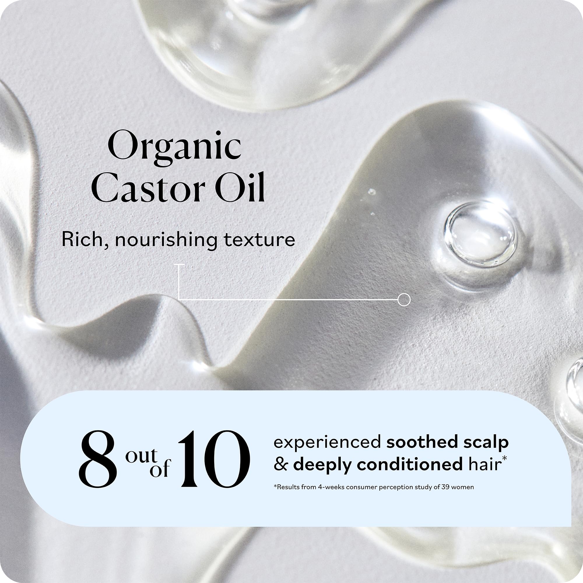 Sky Organics Castor Oil on skin for lightweight hydration and care.
