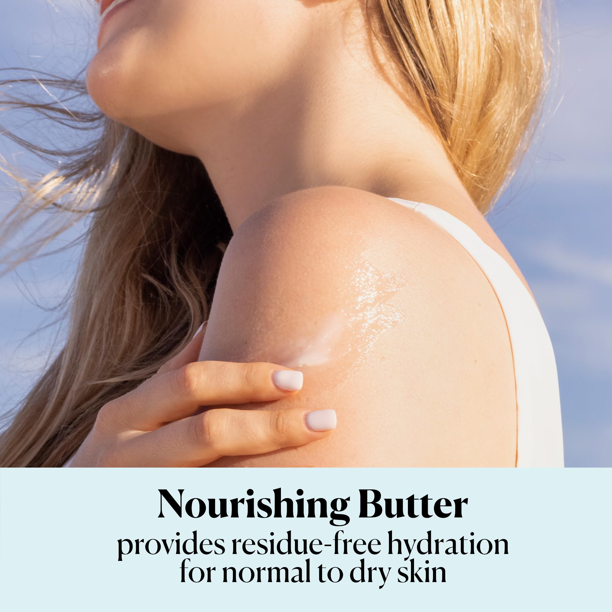 Sky Organics Mango Butter label on jar highlights 16 oz size.