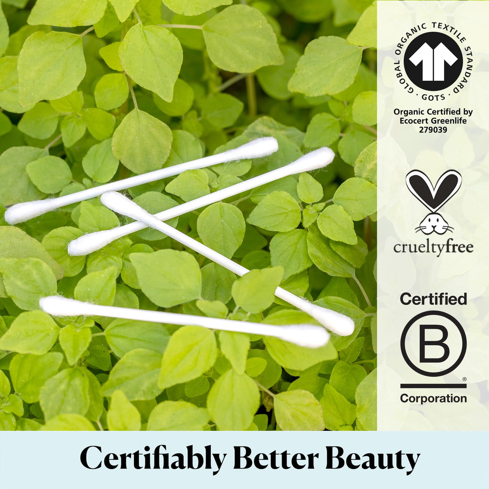 Sky Organics cotton swabs for arts and crafts projects.