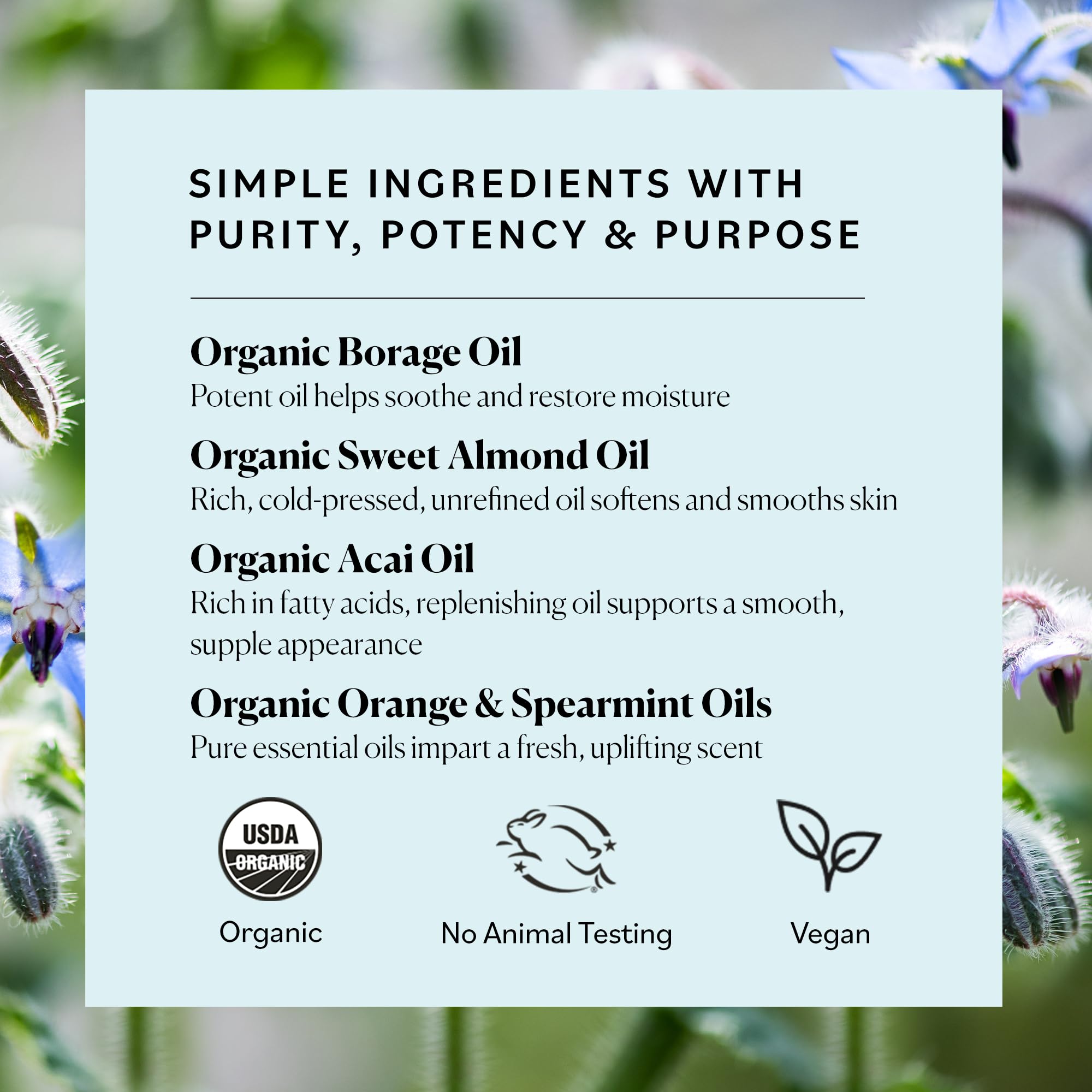 Sky Organics sweet almond oil ingredient highlighting smoothing of skin