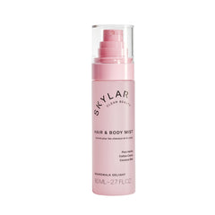 Skylar Boardwalk Delight bottle-front shows a clean, hypoallergenic fragrance suitable for sensitive skin.