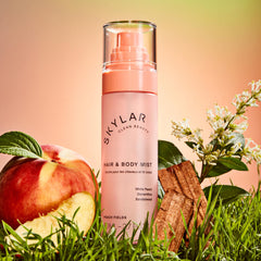 Skylar Peach Fields on-the-go bottle provides quick refresh during travel