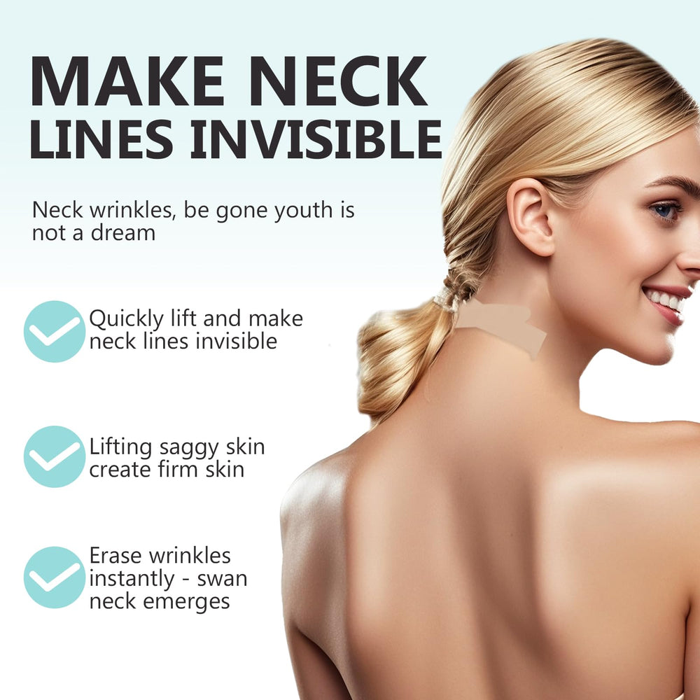 Skymore neck-tape discreet-under-clothes remains invisible under outfits.