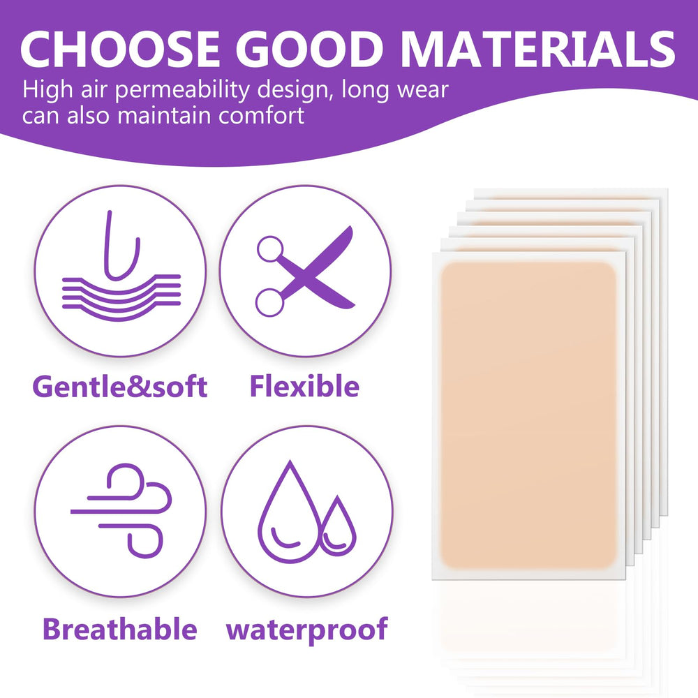 Skymore tattoo cover up patch natural finish matches skin tones for a discreet look.