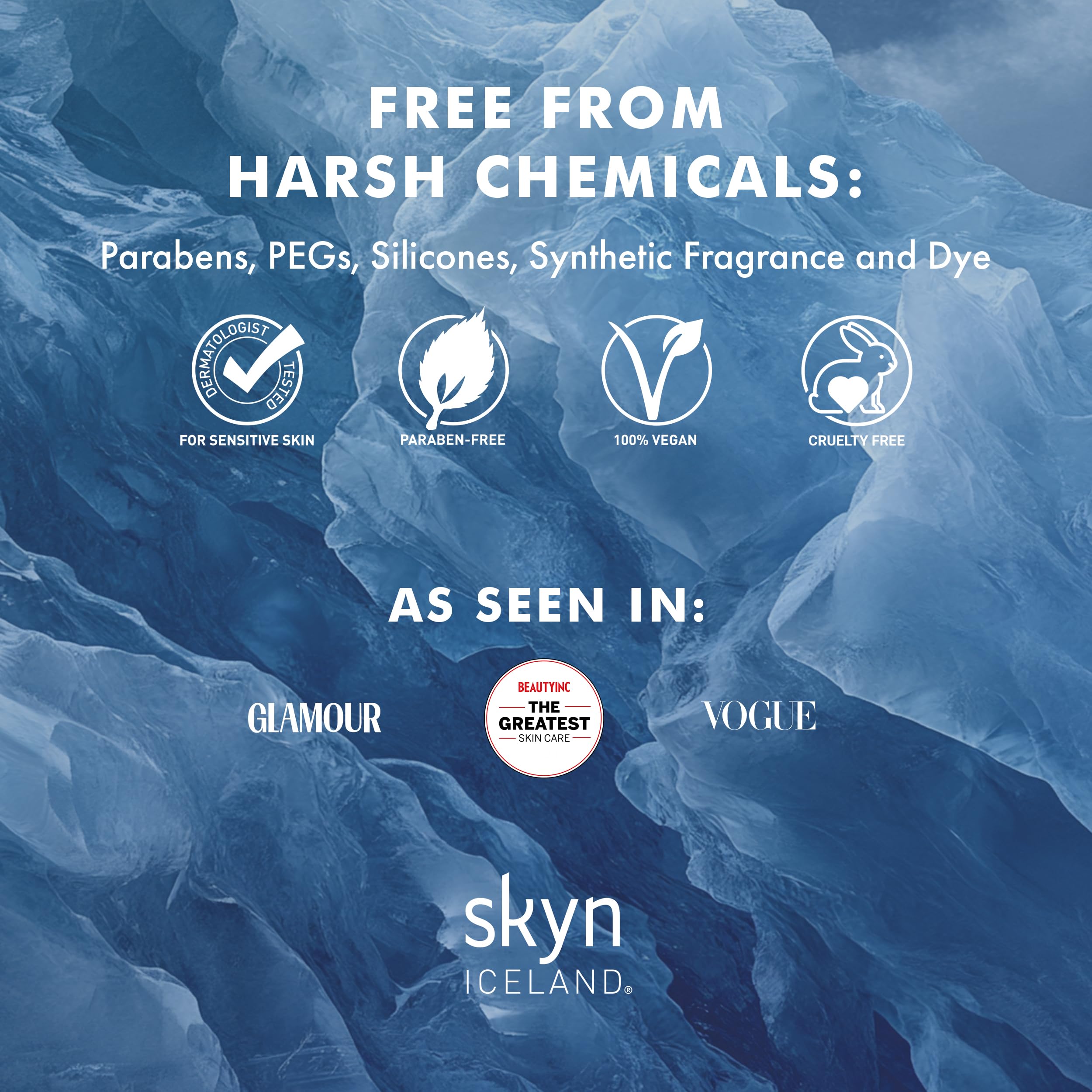 Skyn ICELAND before-after style shot hints at smoother-looking mouth area
