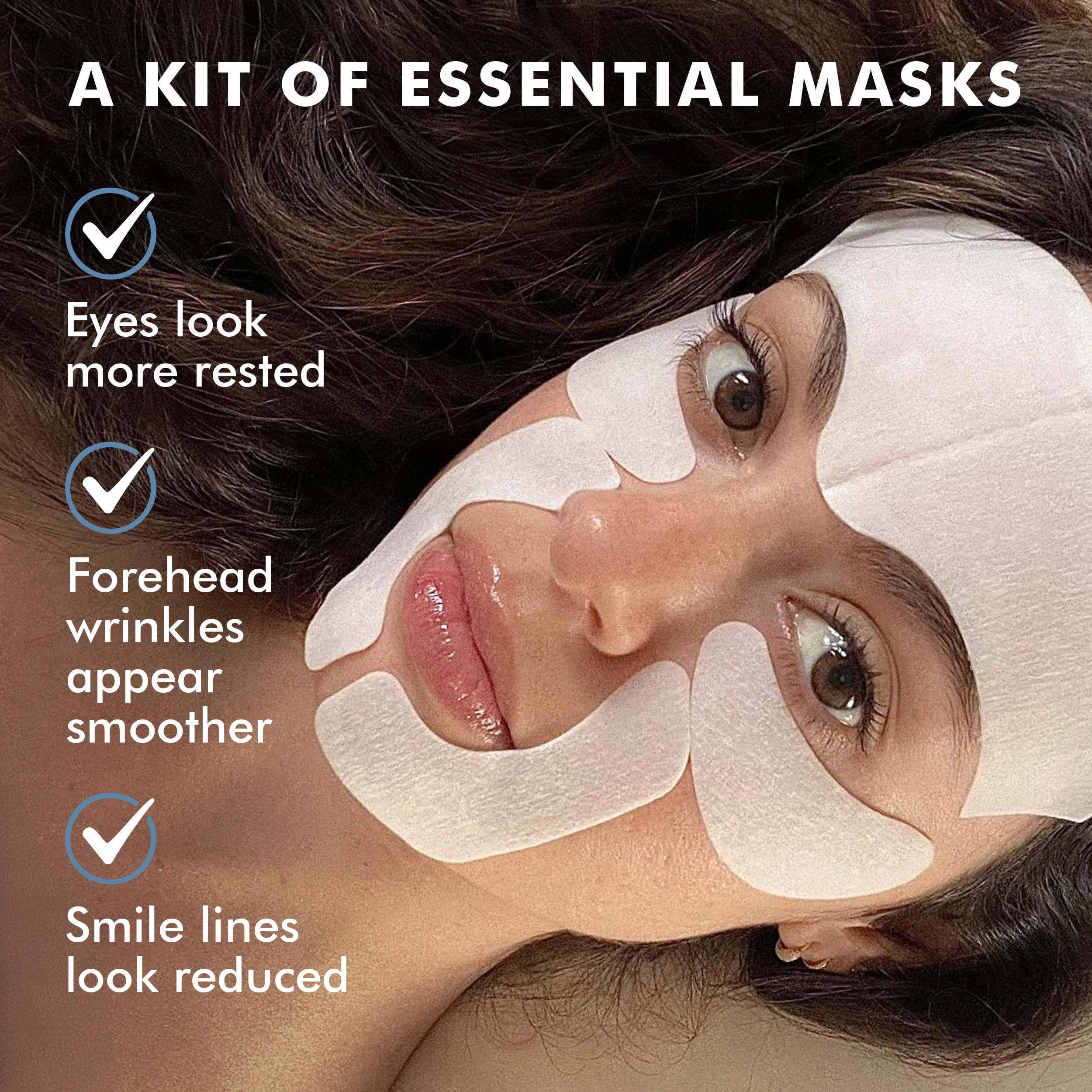Skyn ICELAND multi-zone system covers forehead to eyes for firming.