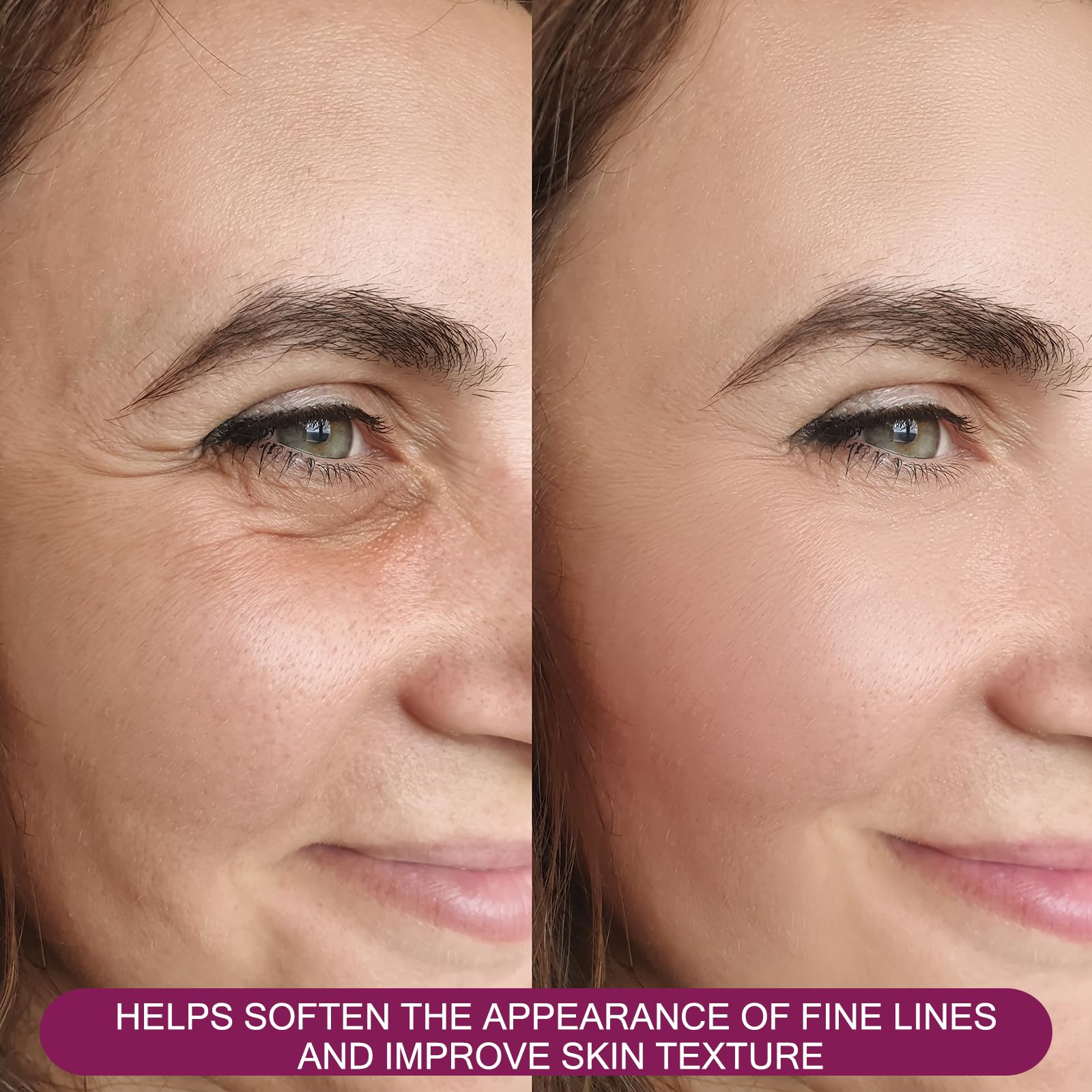 Skynflow Collagen Mask results in morning refreshed skin with subtle firmness.