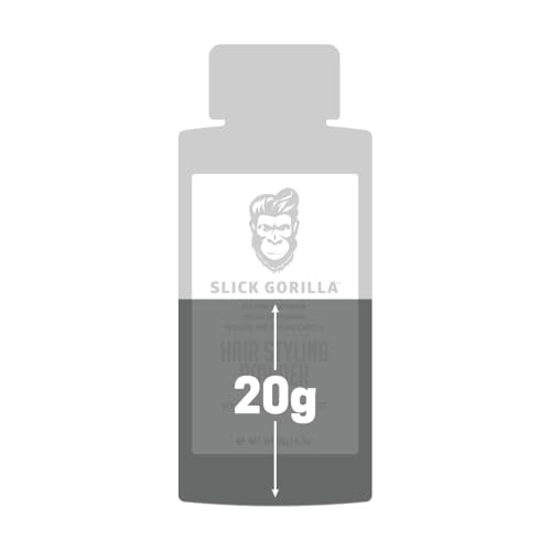 Slick Gorilla hair powder no-shine emphasis provides a matte, non-glossy finish.