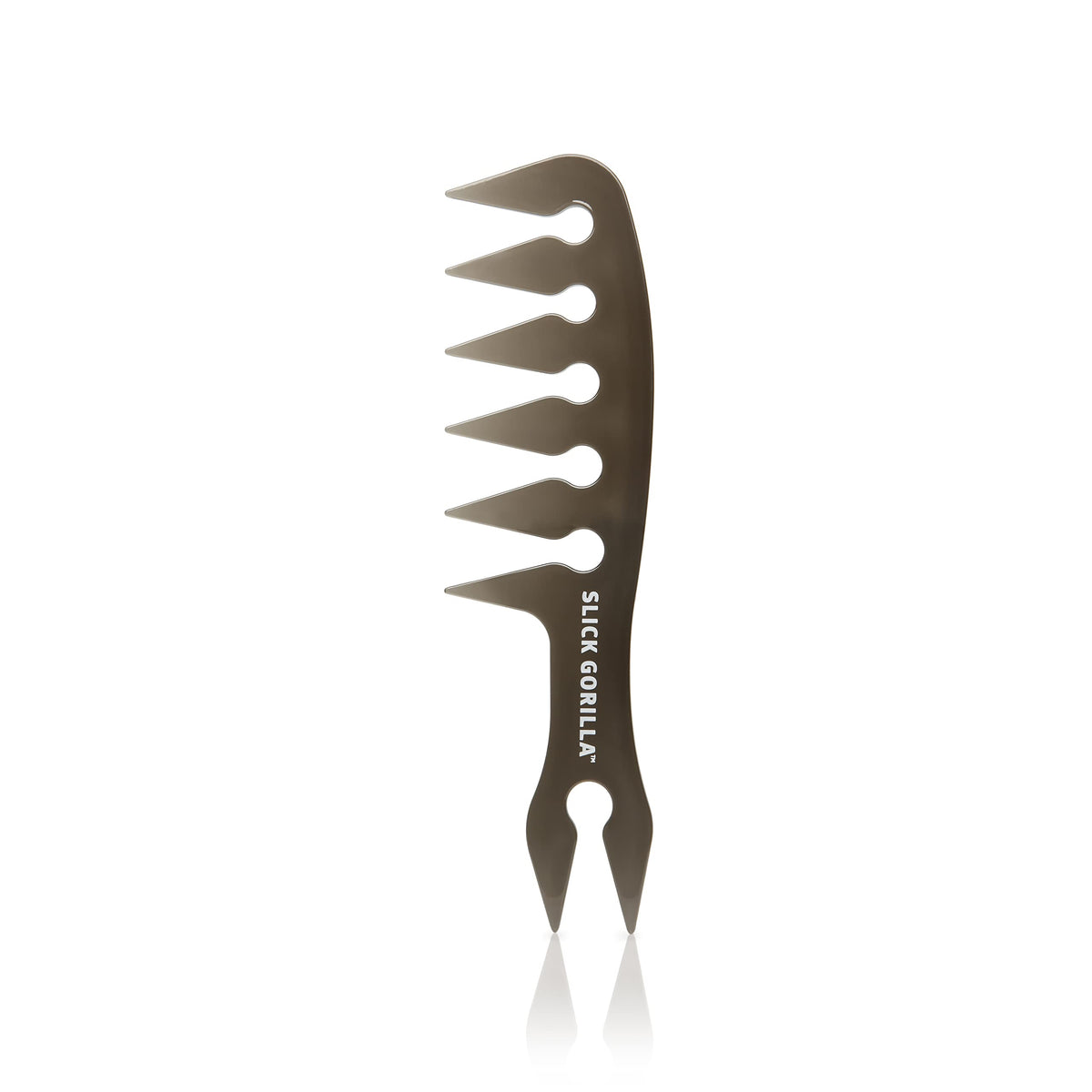 Slick Gorilla Texture Comb close-up showing wide-tooth design for easy detangling and textured styling