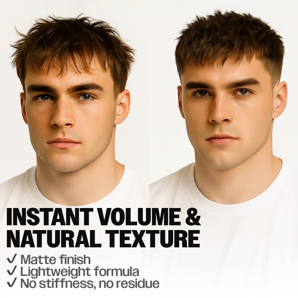 Slick Gorilla texture powder dispense — quick root lift with clean finish.
