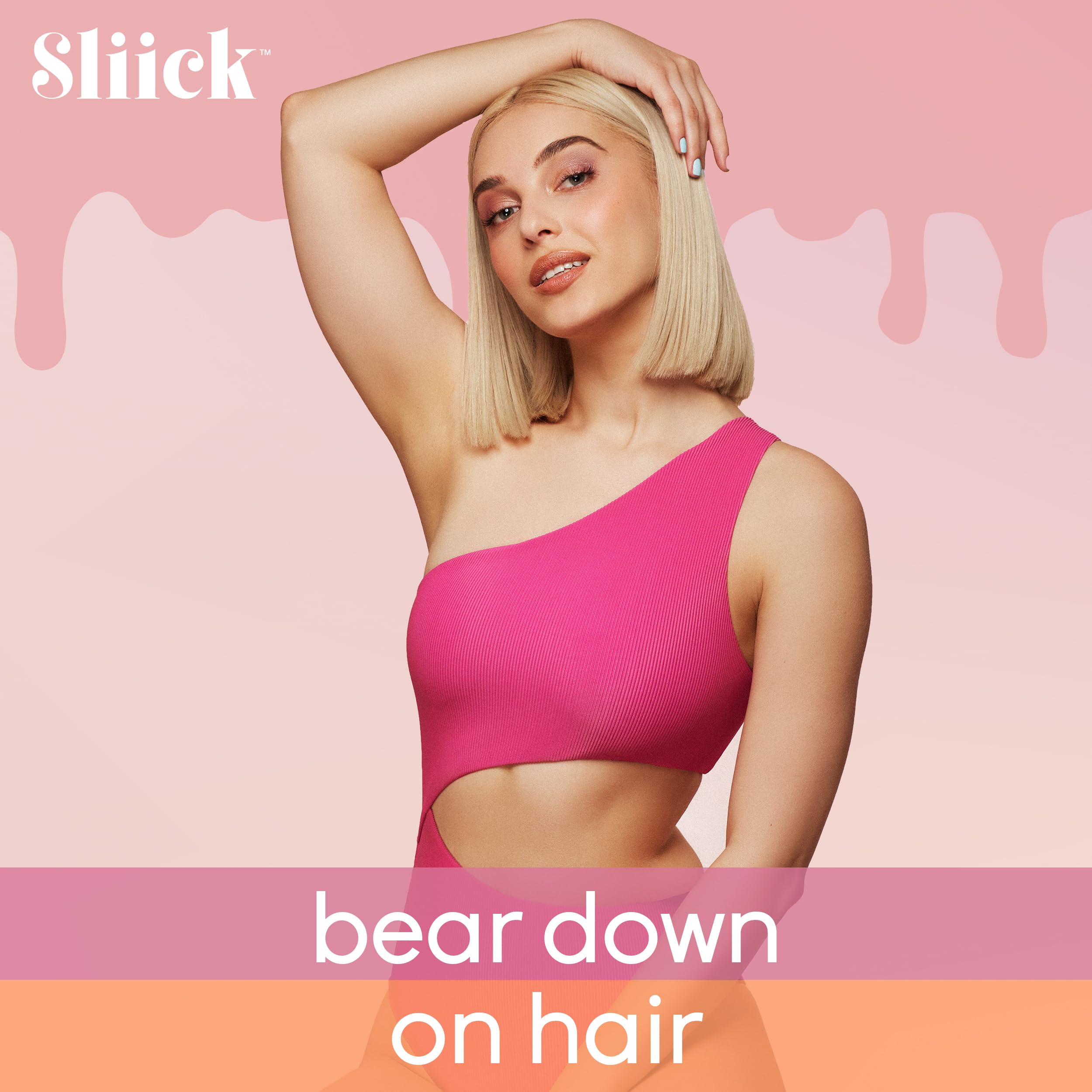 Sliick cera dura en gránulos para cara, resultados suaves y duraderos.