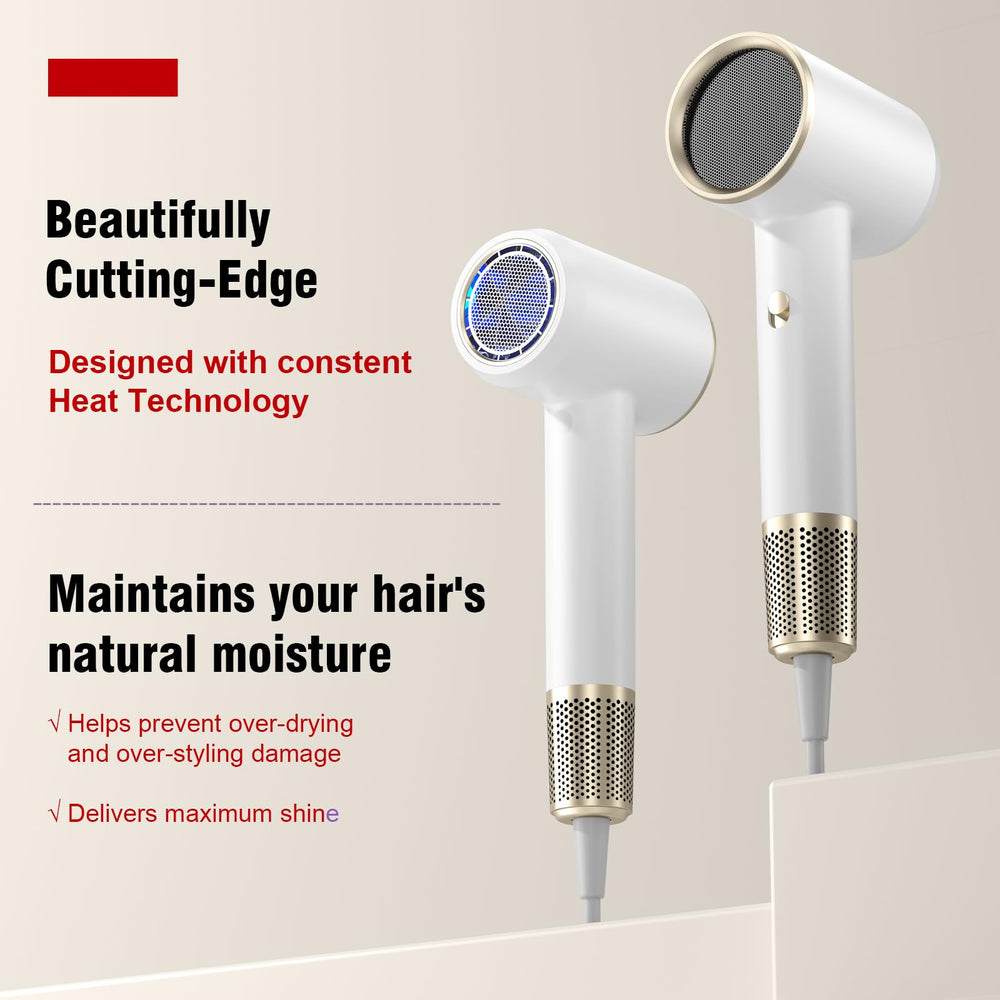 Slikwave Hair Dryer overheat protection showcases safe operation for the family.