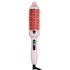 Slikwave infrared thermal brush with 1.5-inch barrel for smooth curls and fast styling.