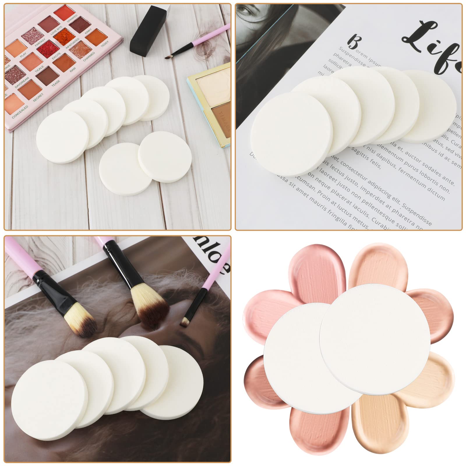 Sliverdew portable makeup puff case for travel-friendly use