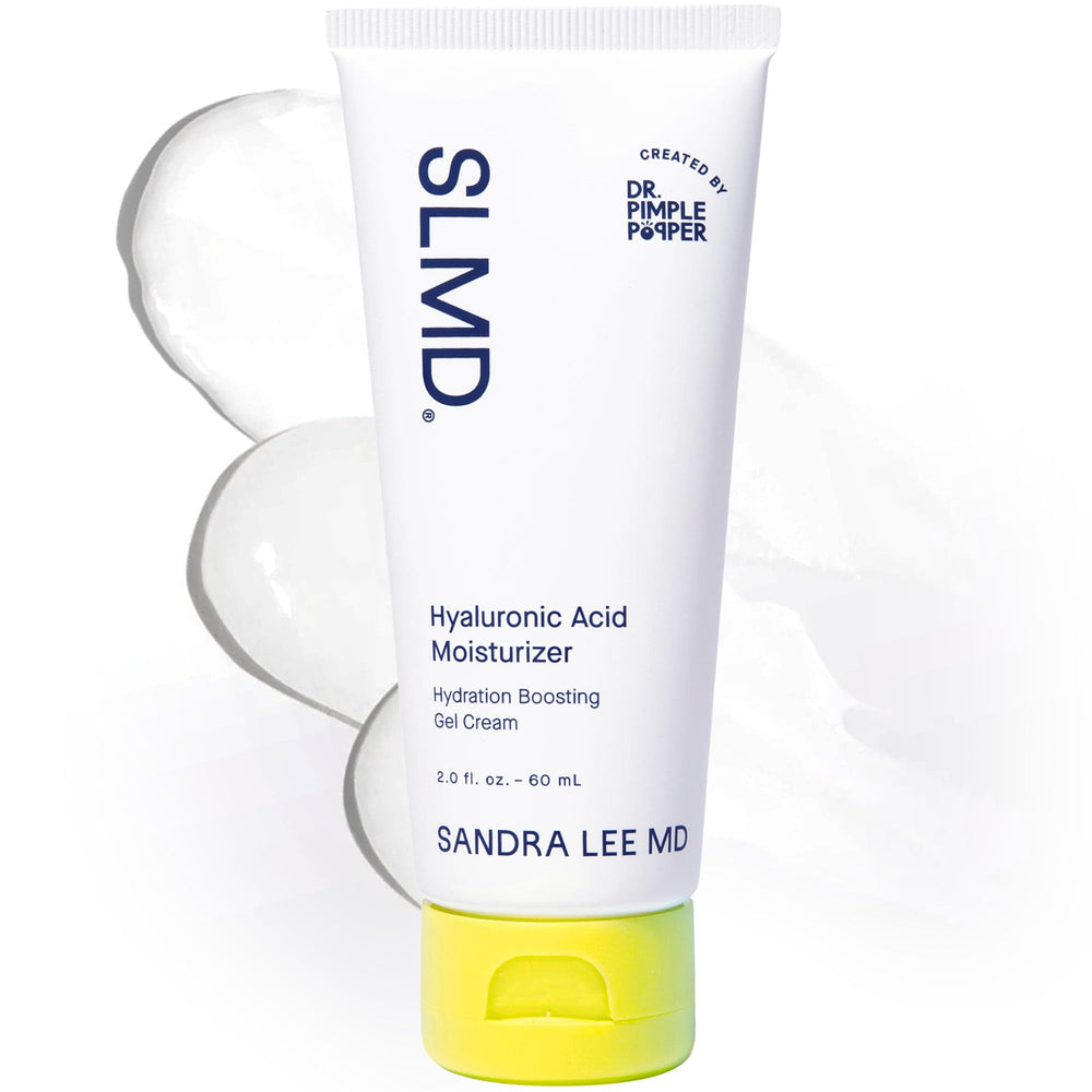 SLMD Hyaluronic Acid Face Moisturizer bottle delivers lightweight daily hydration