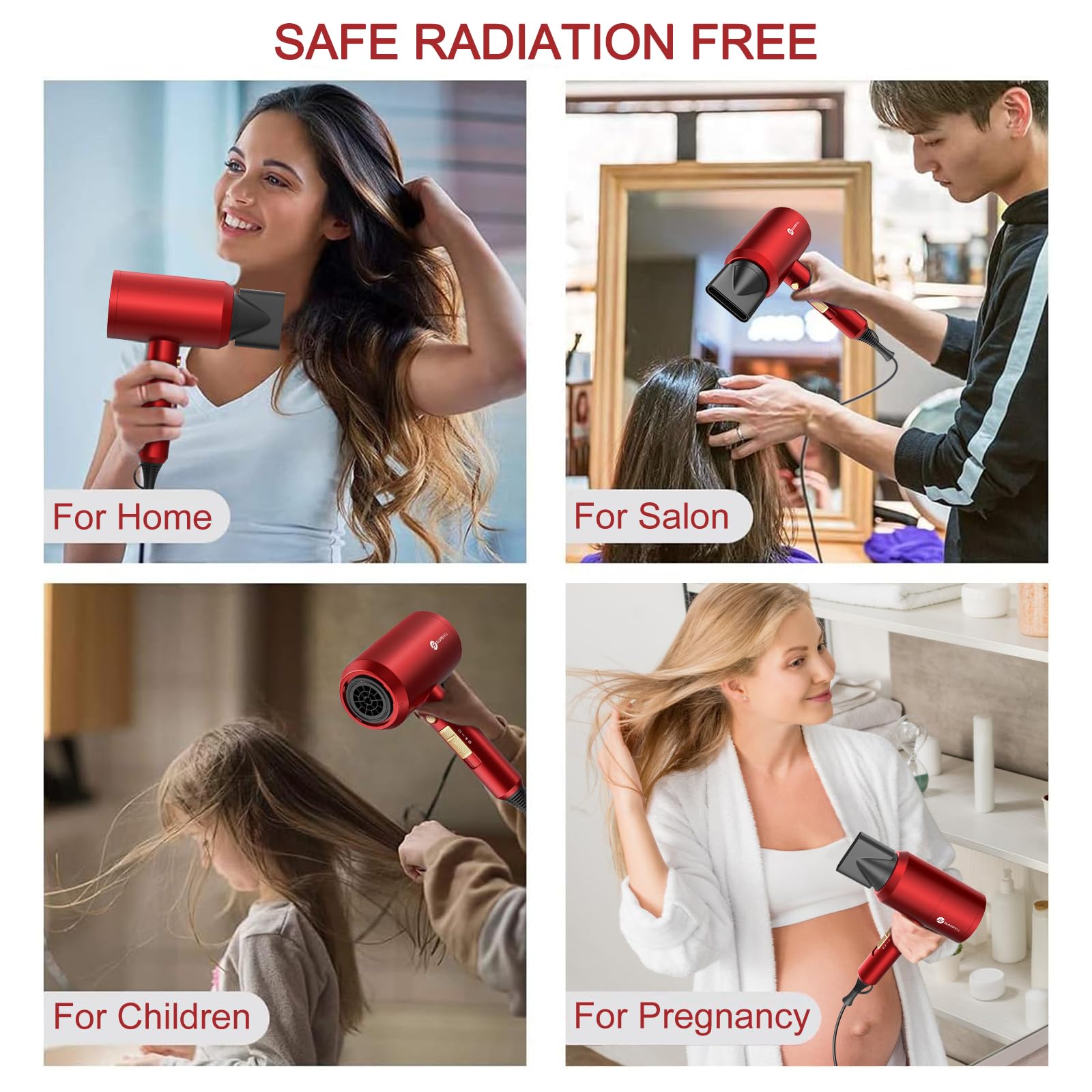 Slopehill Agate Red low radiation outlet reduces heat exposure during drying