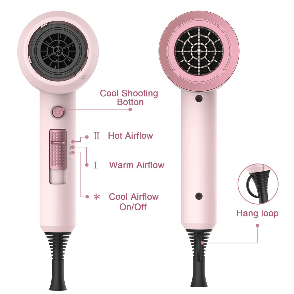 Slopehill concentrator nozzle 1 aids precise styling on straight hair.