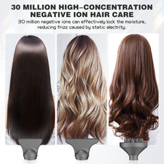 Slopehill professional ionic hair dryer motor closeup featuring high speed brushless technology