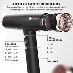 Slopehill quiet and portable hair dryer delivering strong performance with low noise.