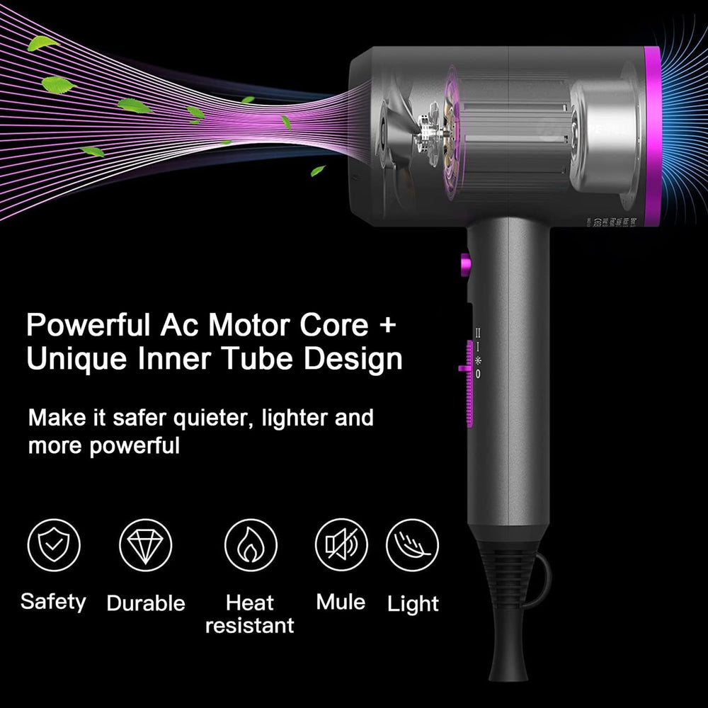 Slopehill hair dryer side view highlighting compact, lightweight design