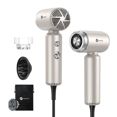 Slopehill Travel Dual Voltage Hair Dryer compact design for easy packing.