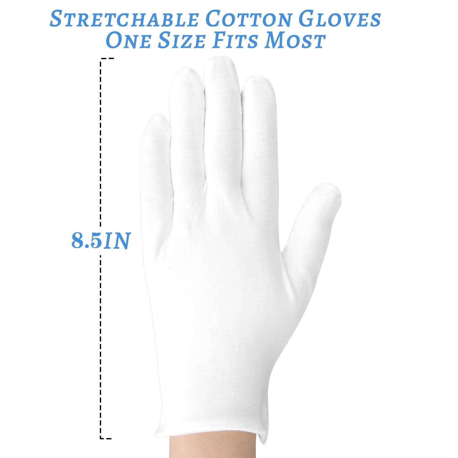 SLWJAXGT gloves used for jewelry inspection to protect delicate pieces