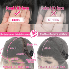 Smabuity baby hairs create a realistic soft edge around the hairline.