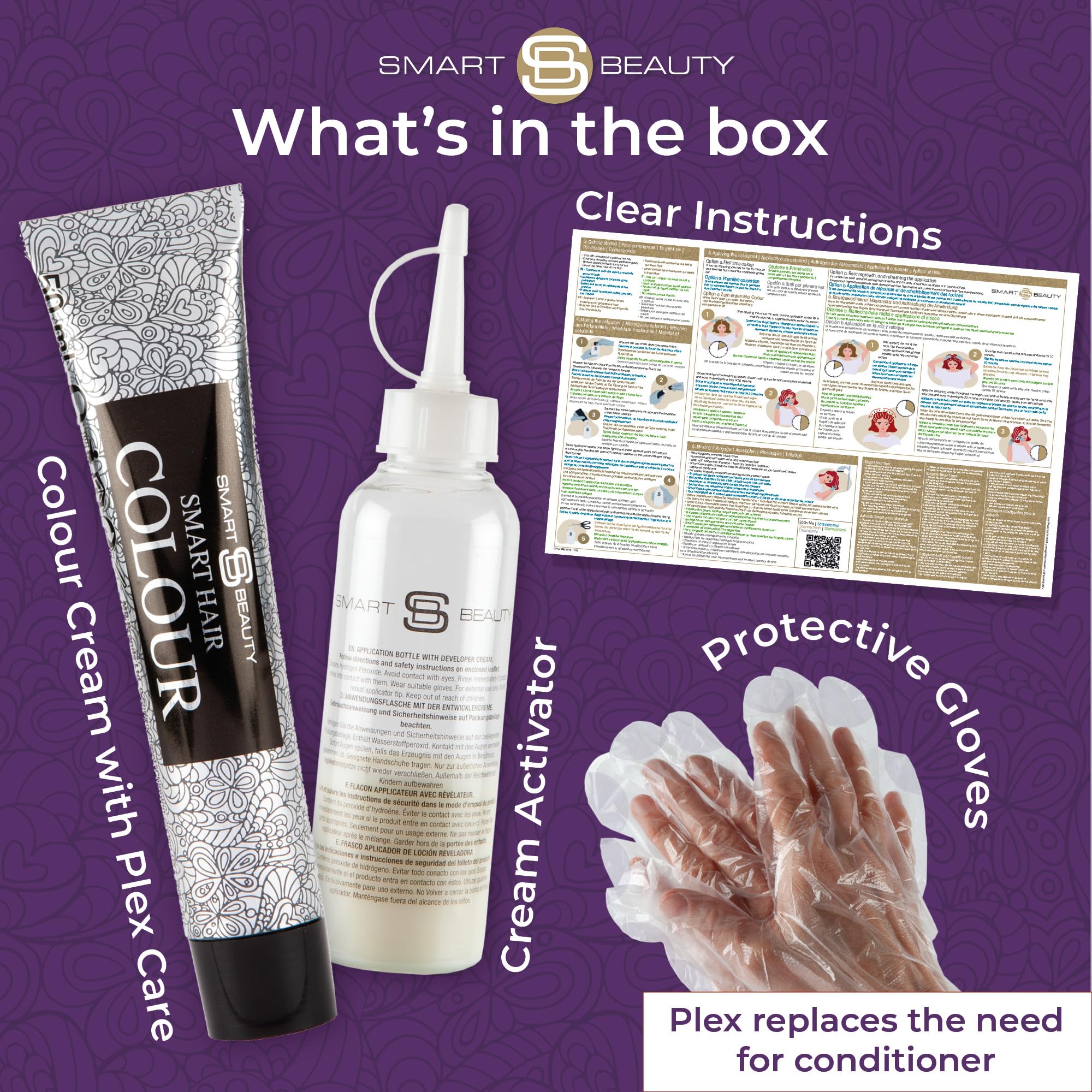 Smart Beauty grey-coverage-result delivers full-head color with 100% grey blending.