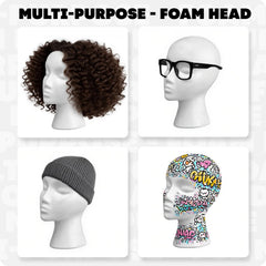 Smilco display set aids home, salon, and travel storage without wig damage.
