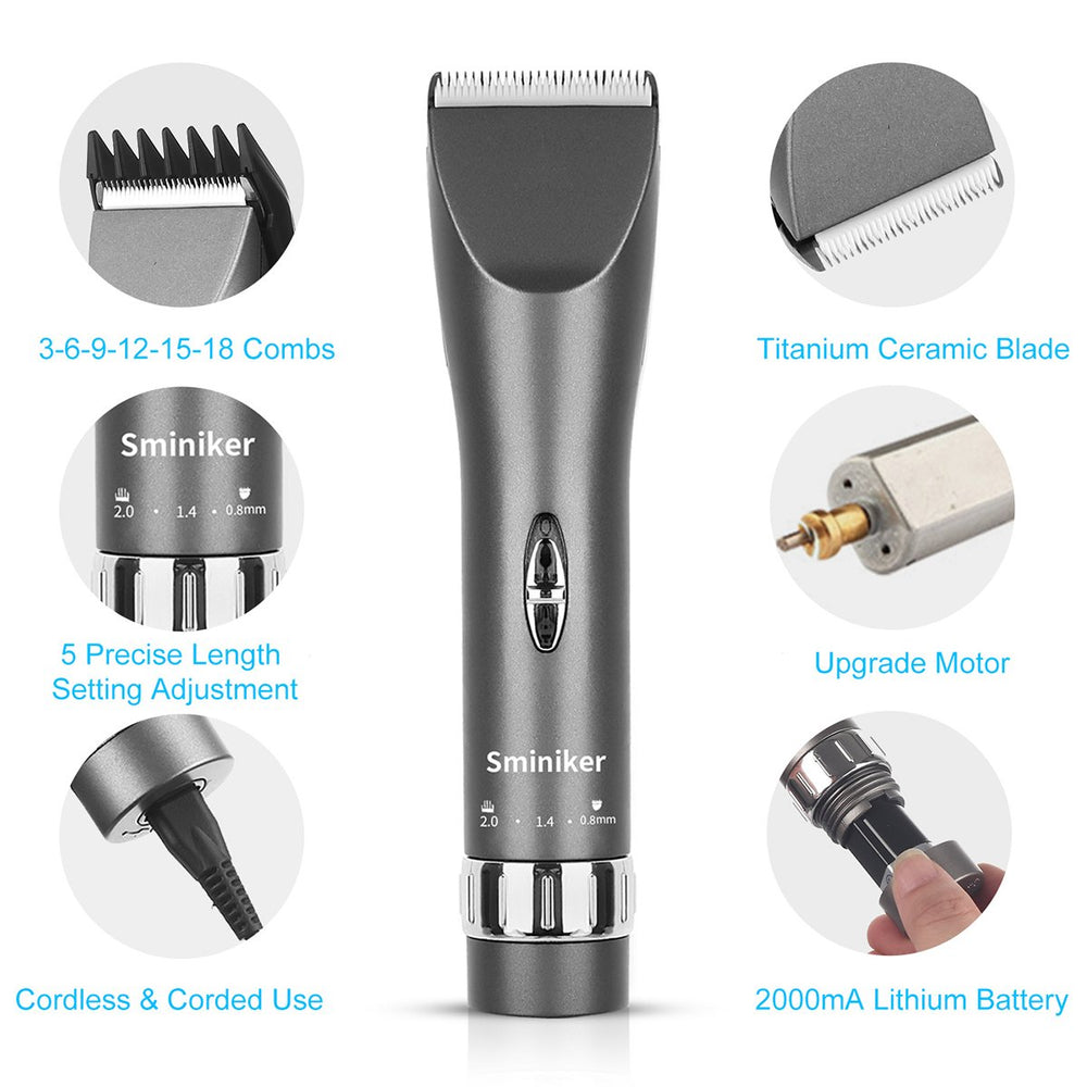 Sminiker cleaning brush for simple maintenance after trimming
