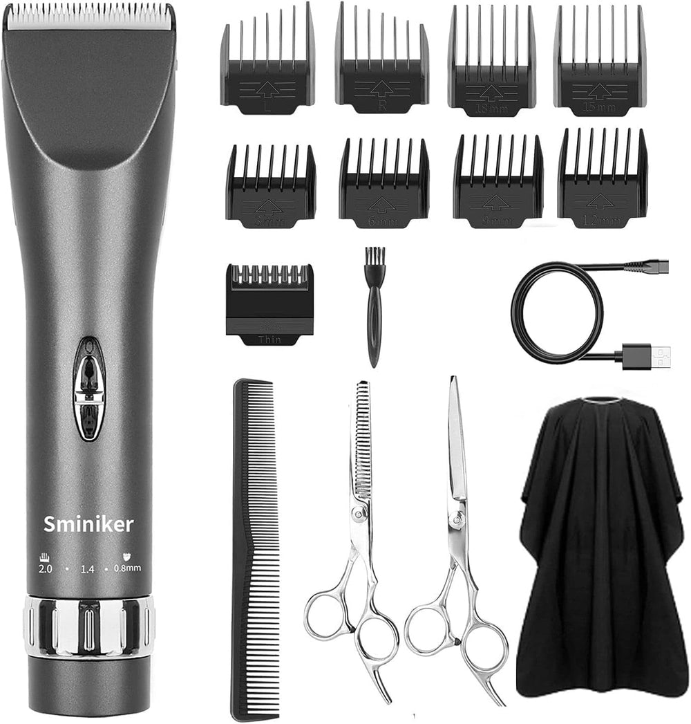 Sminiker cordless hair clippers close-up offering easy handling for at-home trims
